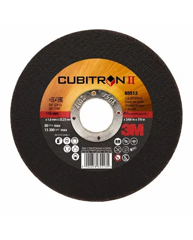 comprar Disco de Corte Cubitron™ II Ø125x1.0x22mm. 3M de 3M - Discos corte y desbaste comprar Disco de Corte Cubitron™ II Ø125x1.0x22mm. 3M de 3M - Discos corte y desbaste