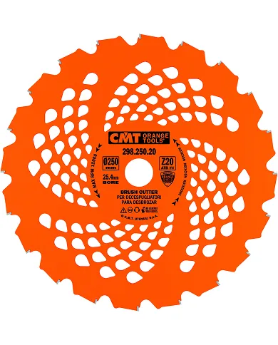 comprar Disco Desbrozadora Ø250x2.2mm / 1.4x25.4. CMT Orange Tools de C.M.T. - Discos corte y desbaste comprar Disco Desbrozadora Ø250x2.2mm / 1.4x25.4. CMT Orange Tools de C.M.T. - Discos corte y desbaste