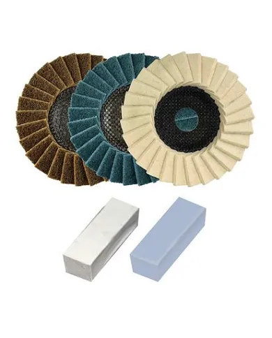 comprar Set Pulido Dronco 5 piezas 125x22.23 de DRONCO - Discos corte y desbaste comprar Set Pulido Dronco 5 piezas 125x22.23 de DRONCO - Discos corte y desbaste