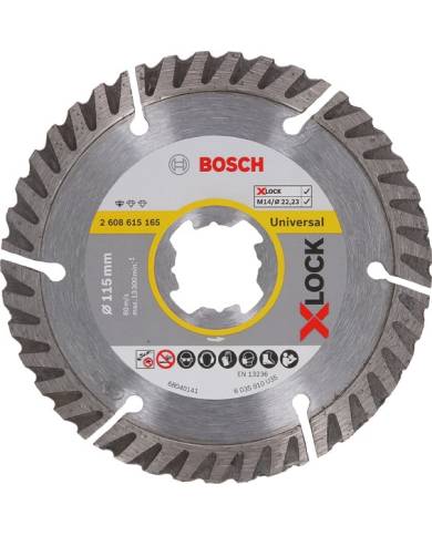 comprar Disco Diamante Standard Universal conX-Lock Ø125x22mm. 2608615166 Bosch de BOSCH - Discos corte y desbaste comprar Disco Diamante Standard Universal conX-Lock Ø125x22mm. 2608615166 Bosch de BOSCH - Discos corte y desbaste