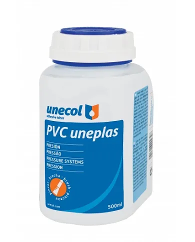 comprar Pegamento PVC Uneplas Bote plástico con pincel 500ml. Unecol de GYMCOL - Colas comprar Pegamento PVC Uneplas Bote plástico con pincel 500ml. Unecol de GYMCOL - Colas