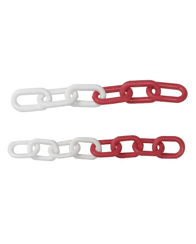 comprar Cadena de plástico blanco y rojo 8x50mm. 19149 Amig de AMIG - Señalización comprar Cadena de plástico blanco y rojo 8x50mm. 19149 Amig de AMIG - Señalización