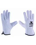 Par de Guantes de piel flor de vacuno Driver. 406VRW Juba (Venta en packs de 12 pares)
