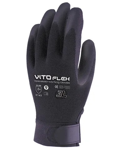 comprar Par de Guantes de nylon y nitrilo Vitoflex. SN-450 3L (Venta en packs de 12 pares) de 3L - Guantes