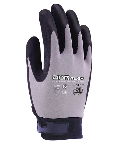 comprar Par de Guantes de nylon recubierto de nitrilo foam Durflex. SN-400 3L (Venta en packs de 12 pares) de 3L - Guantes