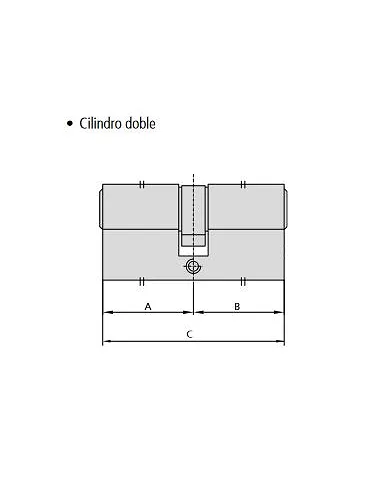 comprar Cilindro doble Europerfil 5982 (101L3040/4) -2535/4 26+36:72 L.Niquel. CVL de CVL - Cilindros comprar Cilindro doble Europerfil 5982 (101L3040/4) -2535/4 26+36:72 L.Niquel. CVL de CVL - Cilindros