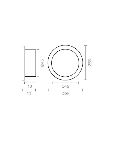 comprar Tirador Embutir Laton Pulido Ref. 48101 Micel de MICEL - Oulet