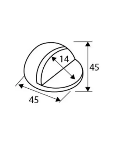 comprar Tope Media Bola Adhesivo Sapeli Ref. 10231 Micel de MICEL - Oulet comprar Tope Media Bola Adhesivo Sapeli Ref. 10231 Micel de MICEL - Oulet