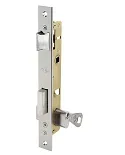 Cerradura Embutir inox con rodillo vaivén regulable y palanca. 1964V/6 CVL