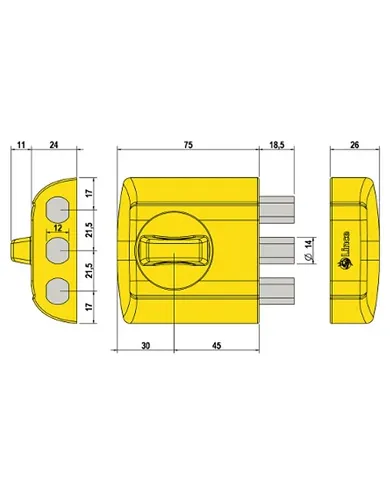 comprar Cerrojo Supra Simply 4930 oro o plata. Lince de LINCE - Cerraduras sobreponer comprar Cerrojo Supra Simply 4930 oro o plata. Lince de LINCE - Cerraduras sobreponer