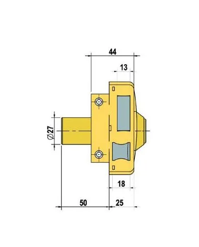 comprar Cerradura sobreponer hierro esmaltado 5125-B/12I Lince de LINCE - Cerraduras sobreponer comprar Cerradura sobreponer hierro esmaltado 5125-B/12I Lince de LINCE - Cerraduras sobreponer