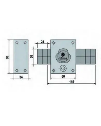 comprar Cerrojo clásico esmaltado 3910 Lince de LINCE - Cerraduras sobreponer comprar Cerrojo clásico esmaltado 3910 Lince de LINCE - Cerraduras sobreponer