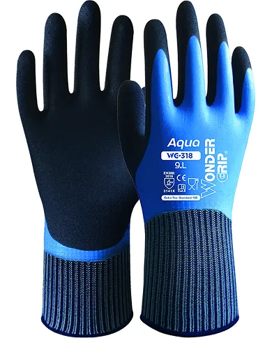 comprar Par de Guante de látex Wondergrip Aqua. G318 Safetop (Venta en packs de 12 pares) de SAFETOP - Guantes