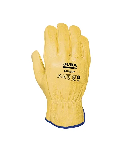 comprar Par de Guante piel flor de vacuno B406VR2ª Juba (Venta en packs de 12 pares) de JUBA - Guantes