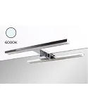 Aplique led para mueble de baño María 7W 30cm. Genexia