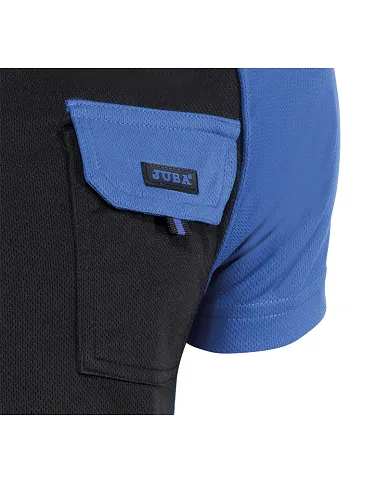 comprar Polo de tabajo de manga corta transpirable 100% poliester Top Range con bolsillo con velcro. Juba de JUBA - Polos y camisetas