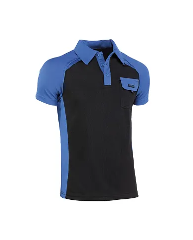 comprar Polo de tabajo de manga corta transpirable 100% poliester Top Range con bolsillo con velcro. Juba de JUBA - Polos y camisetas