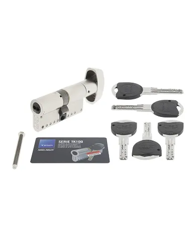 comprar Cilindro TK100 30X30 Latón con 5 llaves. TK153030L Tesa de TESA - Cilindros comprar Cilindro TK100 30X30 Latón con 5 llaves. TK153030L Tesa de TESA - Cilindros