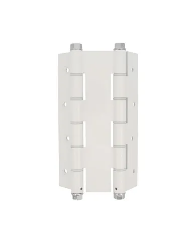 comprar 1 Bisagra doble acción aluminio blanca 180mm Canto cuadrado con remate. Mod. 3035 Amig de AMIG - Pernios, bisagras y pasadores