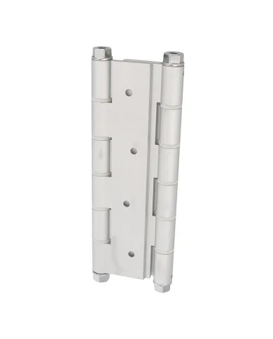 comprar 1 Bisagra doble acción aluminio plata 180mm Canto cuadrado con remate. Mod. 3035 Amig de AMIG - Pernios, bisagras y pasadores