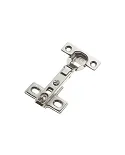 1 Bisagra fija latón pulido 70x50mm Canto cuadrado con remate. Mod 1003 Amig