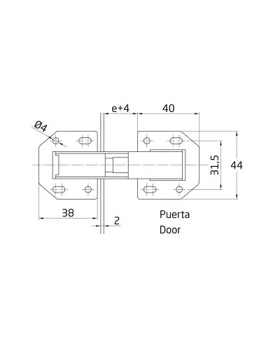 comprar Bisagra cangrejo acero niquelado 100x44mm Cierre amortiguado. Mod 15 Amig de AMIG - Pernios, bisagras y pasadores comprar Bisagra cangrejo acero niquelado 100x44mm Cierre amortiguado. Mod 15 Amig de AMIG - Pernios, bisagras y pasadores