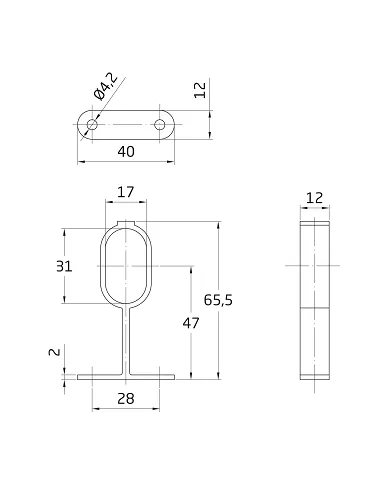 comprar 1 Soporte de aluminio para tubo armario ovalado dorado/plateado. Mod. 8 Amig de AMIG - Soportes, ángulos y palomillas comprar 1 Soporte de aluminio para tubo armario ovalado dorado/plateado. Mod. 8 Amig de AMIG - Soportes, ángulos y palomillas