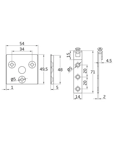 comprar 1 Colgador de acero zincado Colocación trasera. Mod. 7 de AMIG - Soportes, ángulos y palomillas comprar 1 Colgador de acero zincado Colocación trasera. Mod. 7 de AMIG - Soportes, ángulos y palomillas