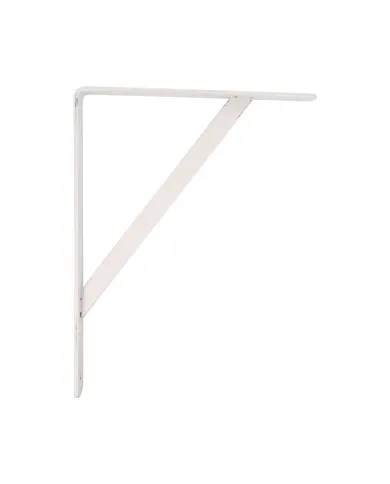 comprar 1 Palomilla multiusos reforzado de acero blanca 400mm Carga 225kg. Mod. 9 de AMIG - Soportes, ángulos y palomillas comprar 1 Palomilla multiusos reforzado de acero blanca 400mm Carga 225kg. Mod. 9 de AMIG - Soportes, ángulos y palomillas