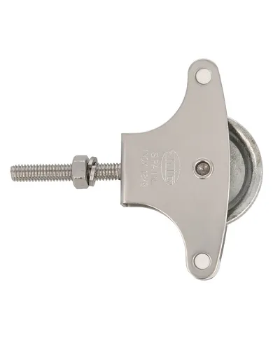 comprar Polea para tendederos inox y roldana metálica Ø39mm M6 x 40mm con tornillo y guias. Mod. 20 de AMIG - Accesorios