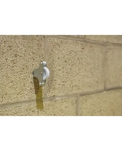 comprar Polea para tendederos acero y roldana de plástico Ø39mm con tirafondo y guias. Mod. 2 de AMIG - Accesorios