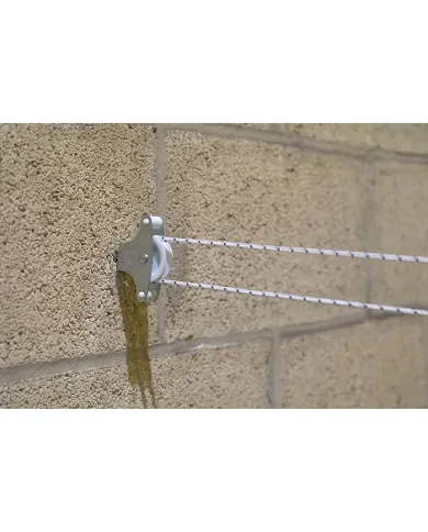 comprar Polea para tendederos acero y roldana de plástico Ø39mm con tirafondo y guias. Mod. 2 de AMIG - Accesorios