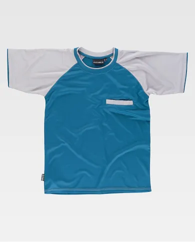 comprar Camiseta manga corta con triple costura y bolsillo. WF1016 Workteam de WORKTEAM - Polos y camisetas