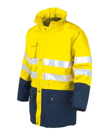 comprar Parka alta visibilidad acolchada e impermeable bicolor. 04634 Issanline de STARTER - Ropa alta visibilidad comprar Parka alta visibilidad acolchada e impermeable bicolor. 04634 Issanline de STARTER - Ropa alta visibilidad