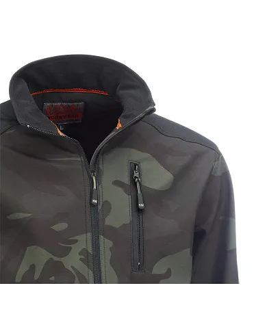comprar Cazadora softshell Kamaleon verde camuflaje. 3894 Juba de JUBA - Chalecos y cazadoras