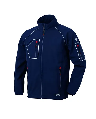 comprar Cazadora Softshell con 4 bolsillos y detalles reflectantes modelo Just. 4515N Issaline de STARTER - Chalecos y cazadoras