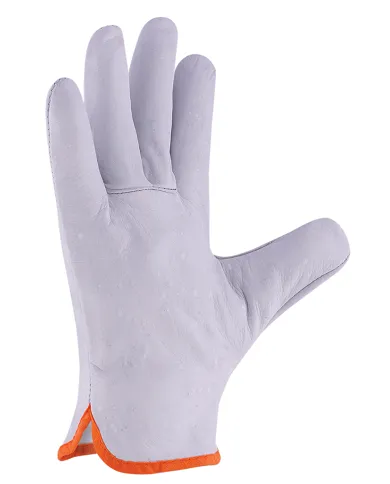 comprar Par de guantes piel flor vacuno color natural Master NB Talla 7. GP-016B 3L (Venta en packs de 12 pares) de - Guantes