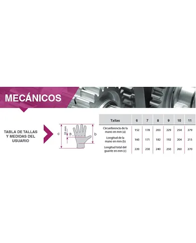 comprar Par de guantes piel flor vacuno color natural Master NB Talla 7. GP-016B 3L (Venta en packs de 12 pares) de - Guantes