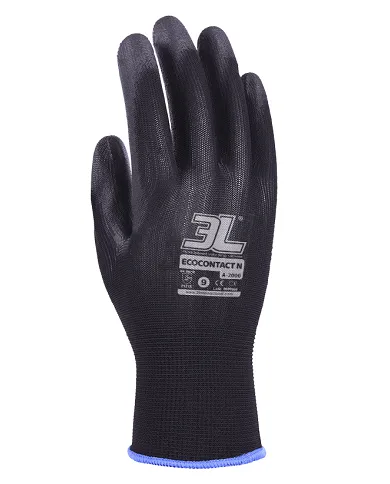 comprar Par de guantes de poliéstre recubiertos de poliuretano Ecocontact N. A2000 3L (Venta en packs de 12 pares) de - Guantes