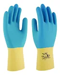 Par de guantes de poliéster con doble baño de latex BetterFit Maxitex. BL009 3L (Venta en packs de 12 pares)