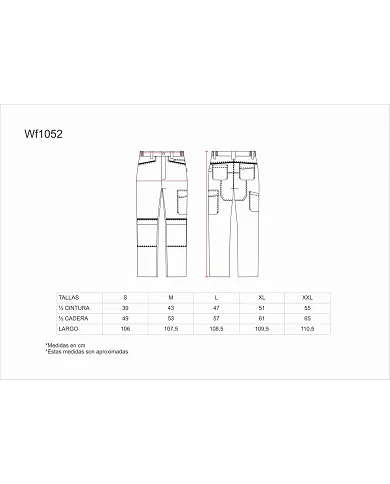 comprar Pantalón combinado con refuerzos y triple costura. WF1052 Workteam de WORKTEAM - Pantalones comprar Pantalón combinado con refuerzos y triple costura. WF1052 Workteam de WORKTEAM - Pantalones