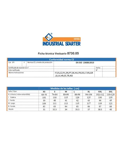 comprar Pantalón Stretch con rodillas reforzadas. 8730 Issaline de STARTER - Pantalones