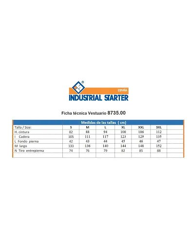 comprar Peto multibolsillos Stretch con rodilleras reforzadas y bolsillo con tejido e-care. 8735 Issaline de STARTER - Pantalones comprar Peto multibolsillos Stretch con rodilleras reforzadas y bolsillo con tejido e-care. 8735 Issaline de STARTER - Pantalones
