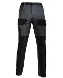 Pantalón multibolsillos con apertura para rodilleras modelo Flex color gris Light color verde. 131 Juba Pantalón multibolsillos con apertura para rodilleras modelo Flex color gris Light color verde. 131 Juba