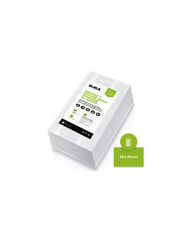 comprar Bolsas gofradas 25x35cm para envasadoreas al vacío (Paquete 100 unidades). 15.18.0 Elma de - Utensilios Cocina