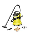 Aspirador solido / líquido inox WD 3 S Car 19 litros 1000W. 16281510 Karcher