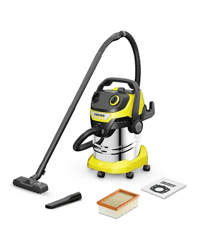 comprar Aspirador solido / líquido inox WD 5 S 25 litros 1100W. 16283500 Karcher de KARCHER - Aspiración