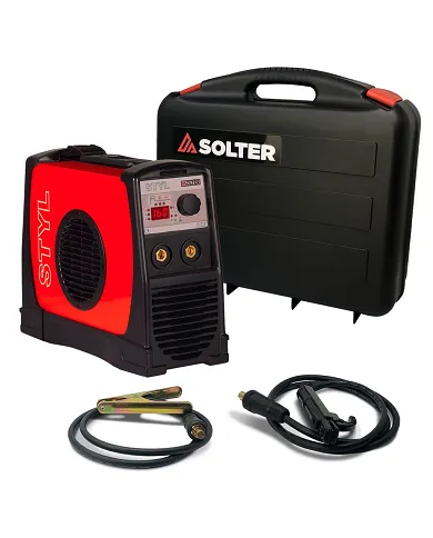 comprar Equipo soldar inverter STYL 185 con accesorios y maletín. 04109 Solter de SOLTER - Soldadura