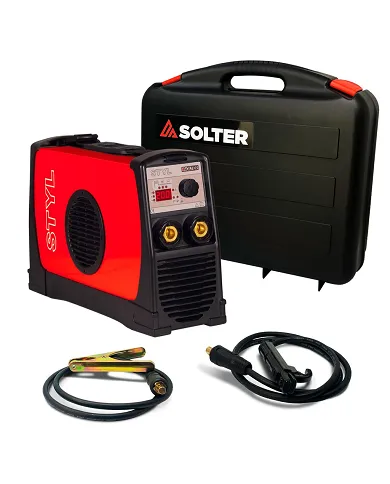 comprar Equipo soldar inverter STYL 205 PRO con accesorios y maletín. 04110 Solter de SOLTER - Soldadura