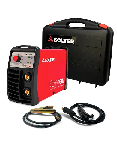 comprar Equipo soldar inverter CORE 160s con accesorios y maletín. 10217 Solter de SOLTER - Soldadura